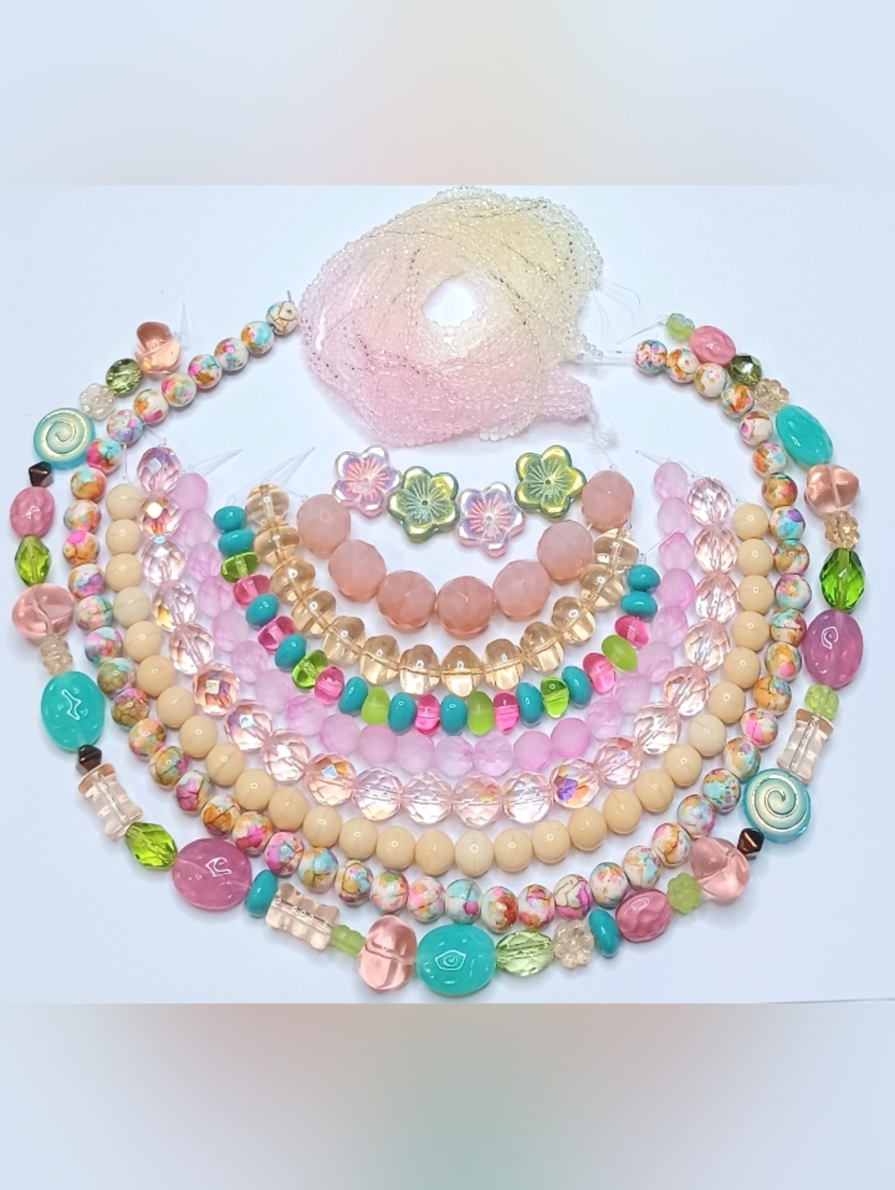 Czech glass beads for jewelry-making